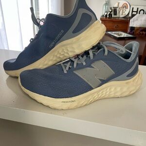 New Balance Blue and White Athletic Shoes